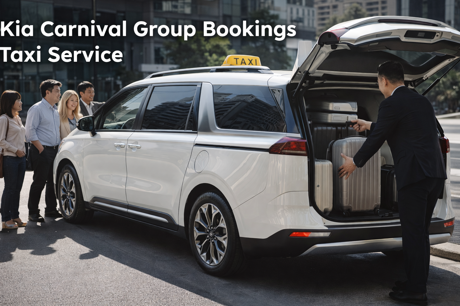 Group Bookings Kia Carnival